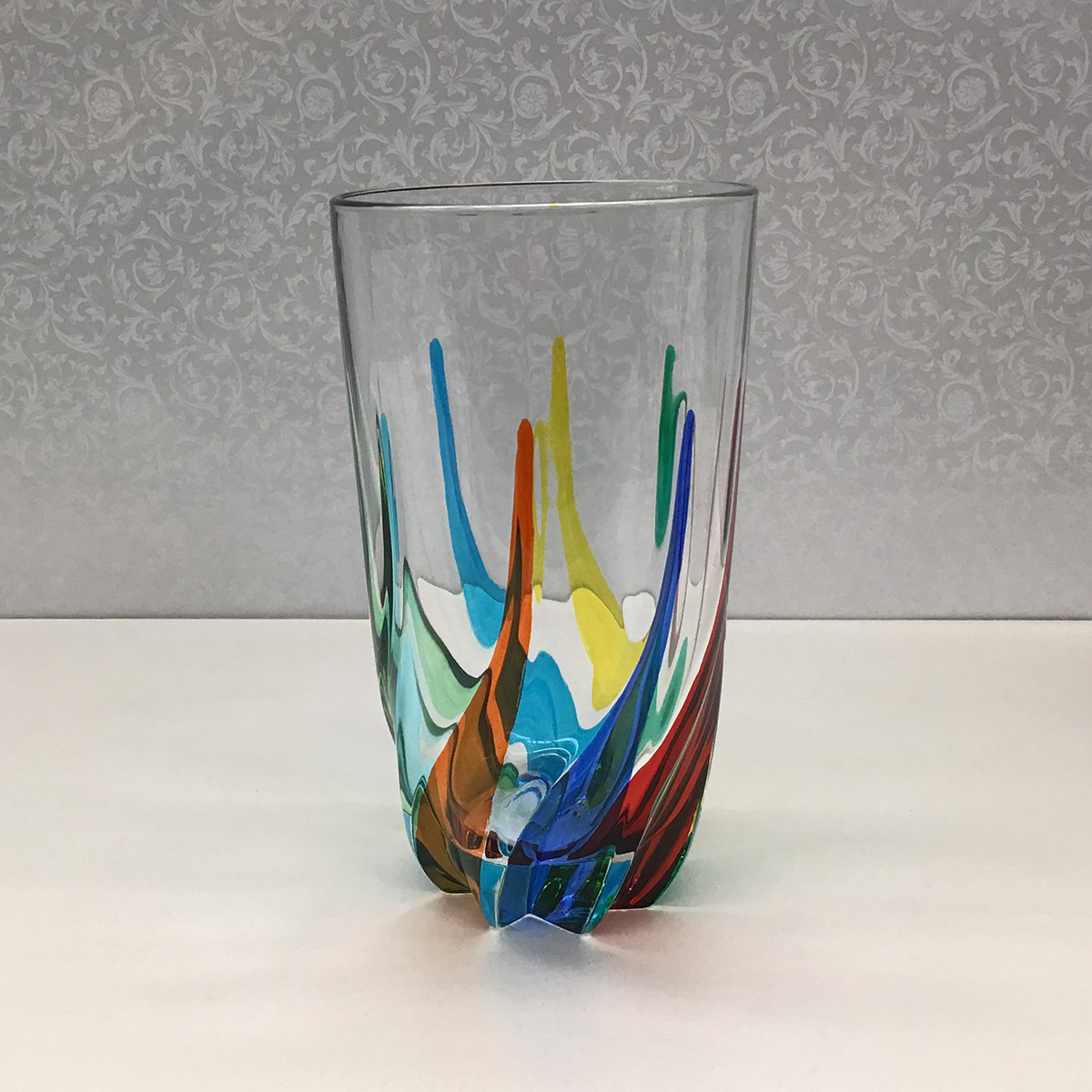 Faceted Square Cut Crystal Highball Glass Collection of Seven – BINCHEY'S  LLC.