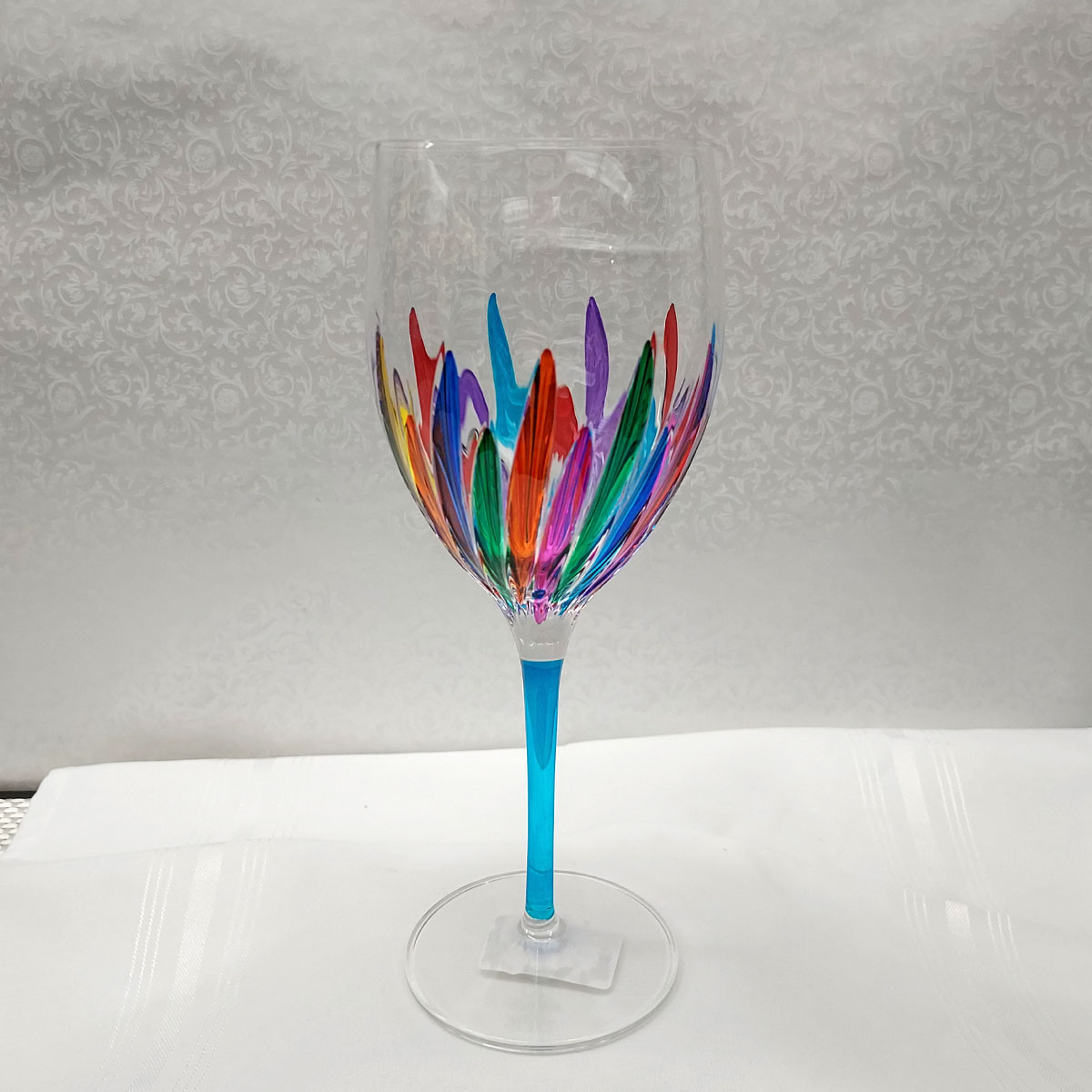 Blue Stem Incanto Large Venetian Wine/Gin Glass - Handmade in Italy  Colorful – Northern Lights Gallery